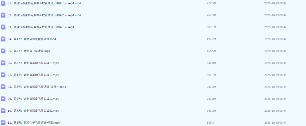 萧老师紫微斗数全能综合飞星课程-知命悟气资源中心社区-藏经渊-知命悟气